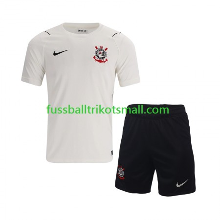 Fußballtrikots Corinthians Kinder 2026-2027 Kurzarm Heimtrikotsatz kaufen
